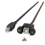 USB2.0 Extension Cable B-B, M-F (panel (K5293SW.0,5V2)